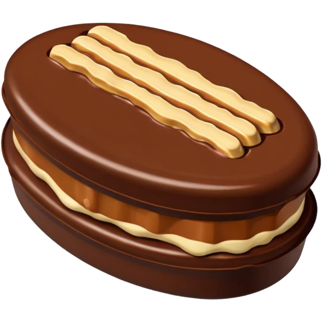 chocotejas ovaladas emoji