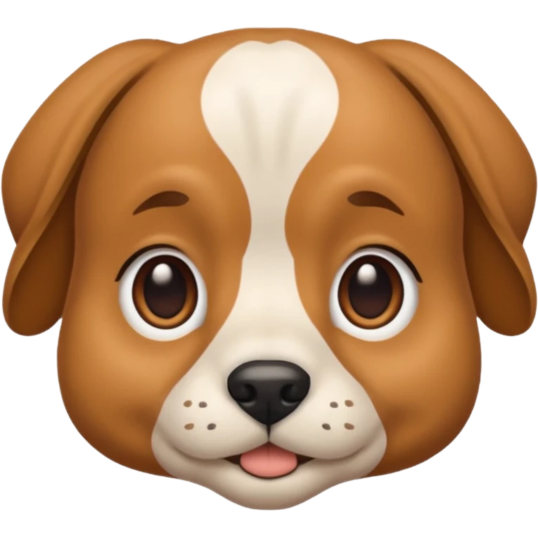 human with a dog face emoji