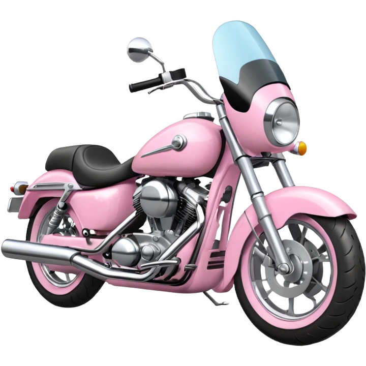 baby pink motorcycle emoji