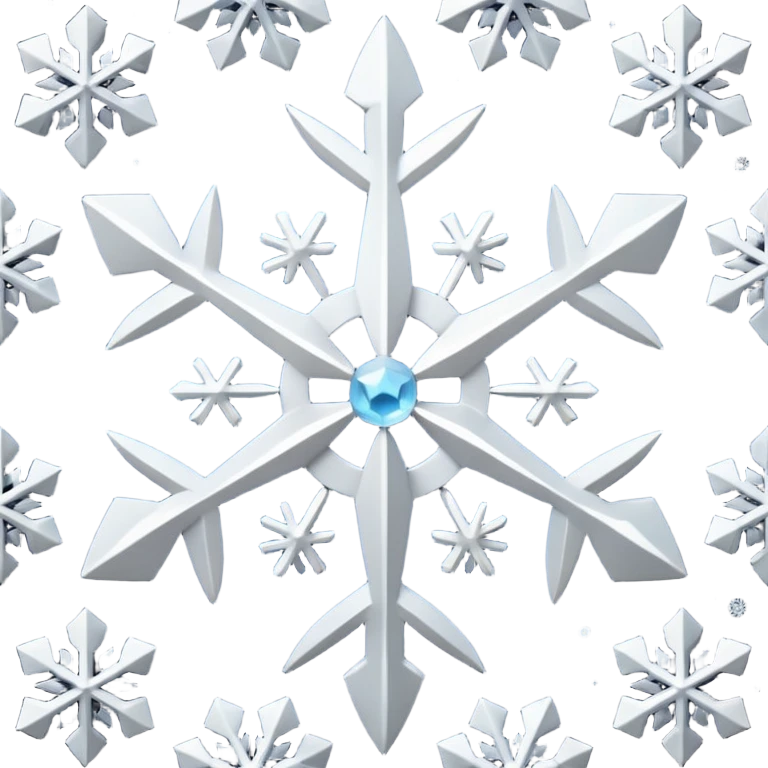 StarTrek logo with a snowflake behind it emoji