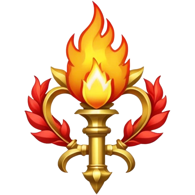 fire royal emblem emoji