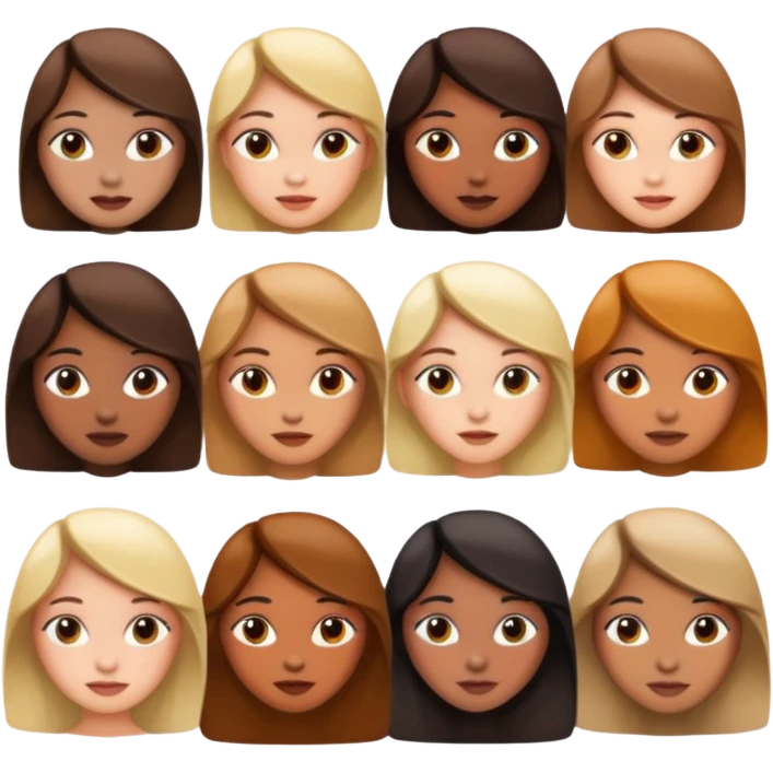 Girls emoji