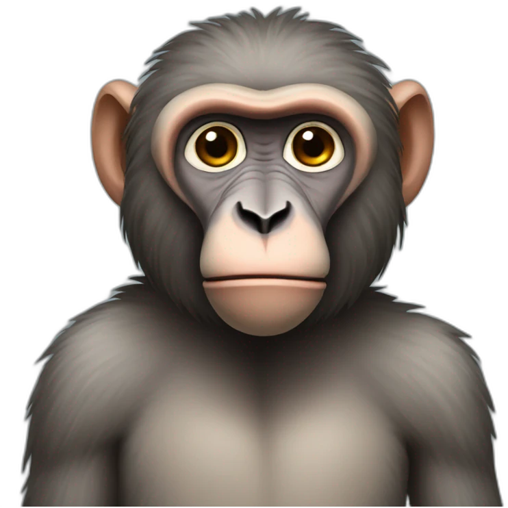 digital baboon emoji