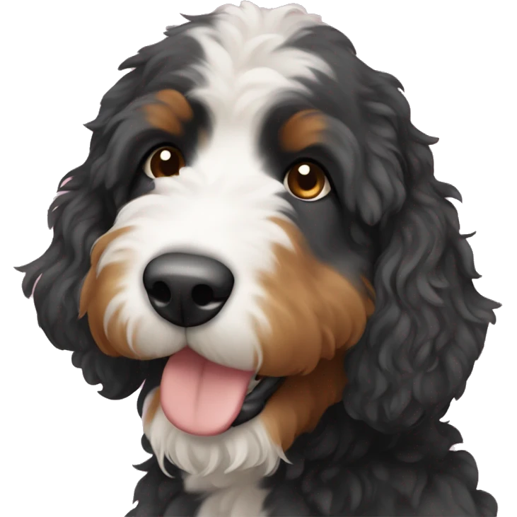 Bernedoodle emoji