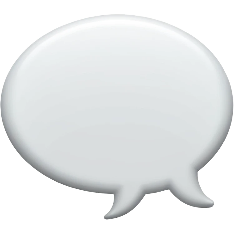 Speech balloon emoji