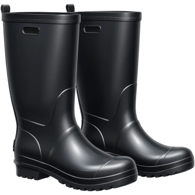 bottes en caoutchouc emoji