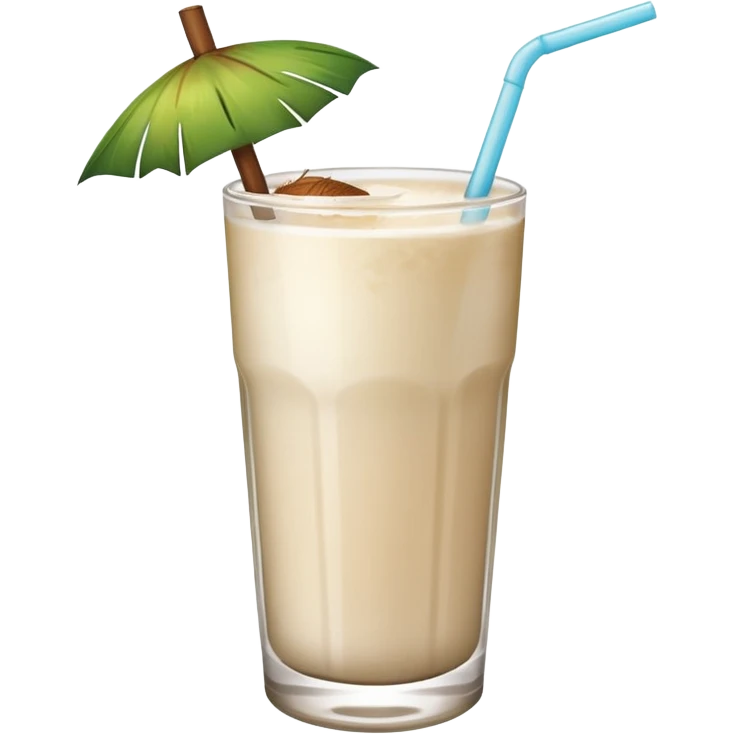 summer beach coconut drink emoji