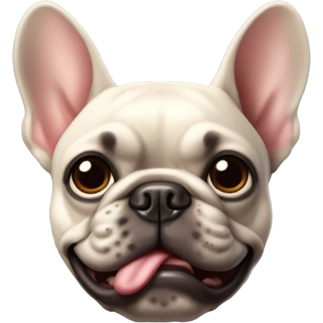 French bulldog emoji