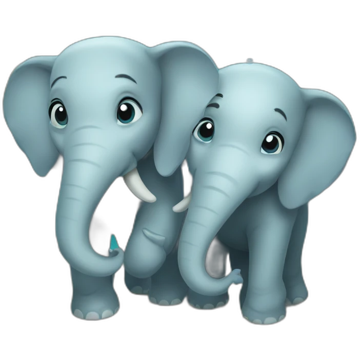 aquatic elephants emoji