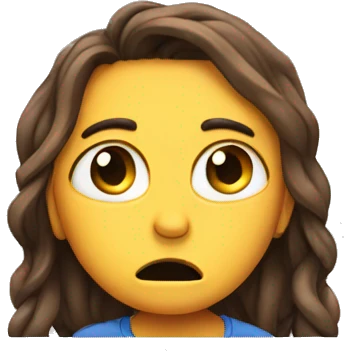 Being bored  emoji