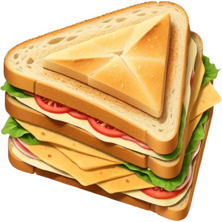 triangular sandwich emoji