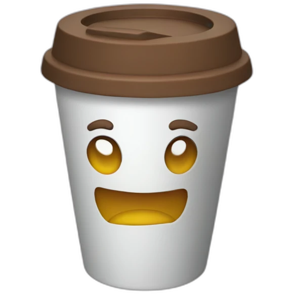 Tumbler cup emoji