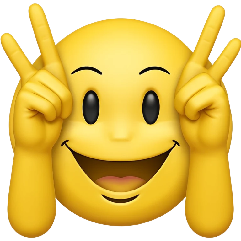 Smiley face with a attitude face and flipping his middle fingers of both hands and both feets emoji