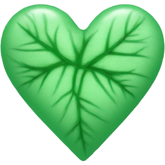 Mint heart emoji