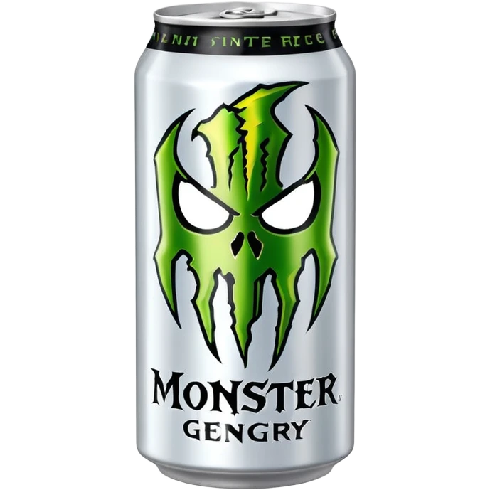 White monster energy emoji