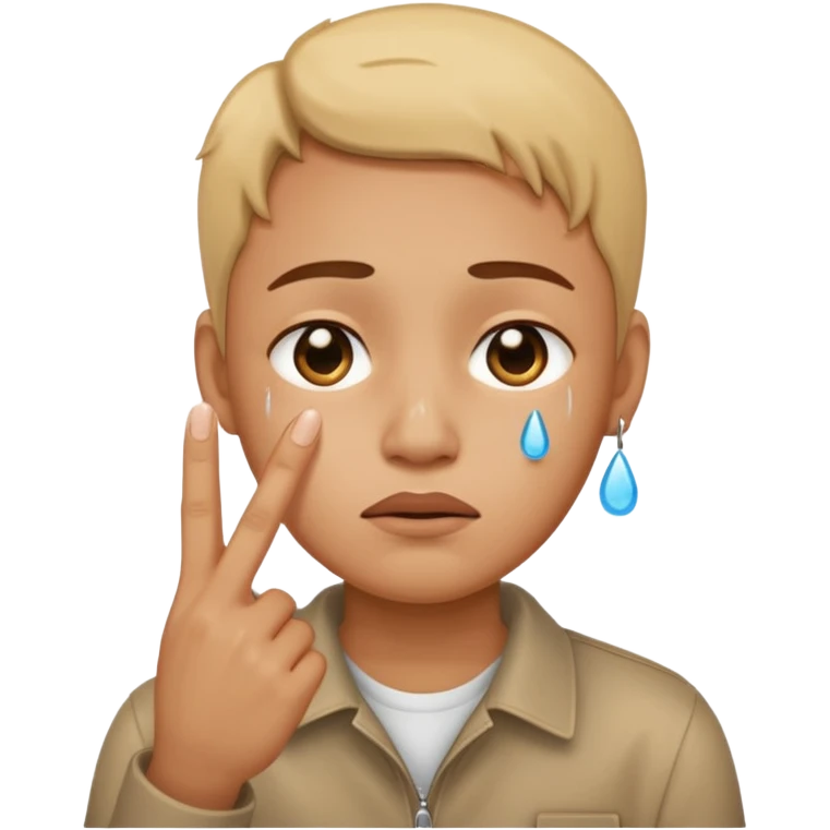 🥲 and 🖕🏼 emoji