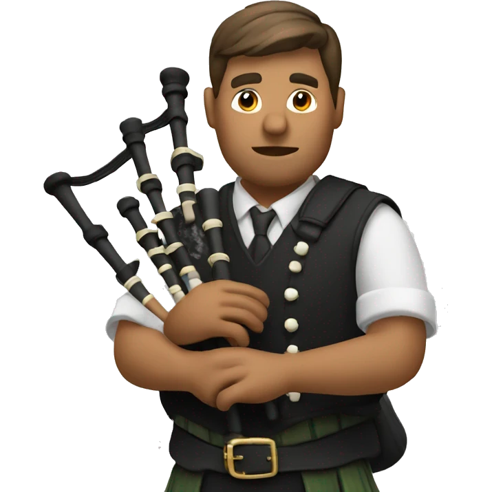 Man Playing bagpipe emoji