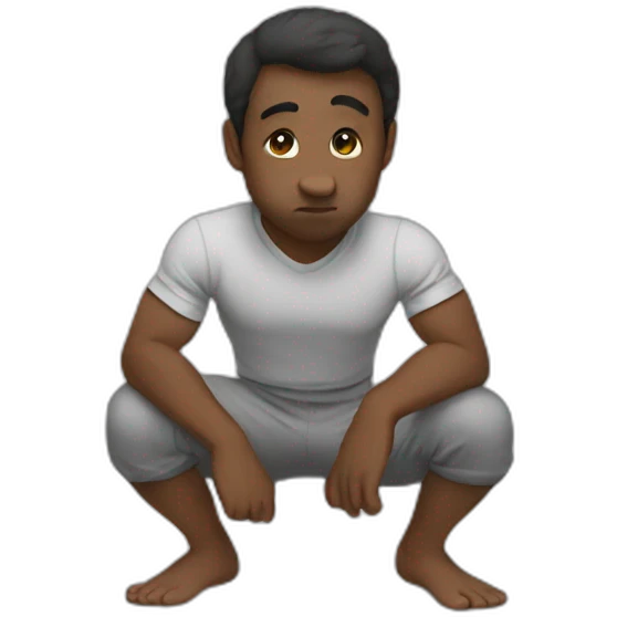 Squat emoji