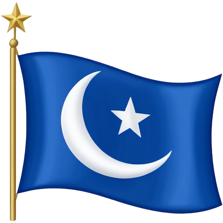 Göktürk bayrağı emoji