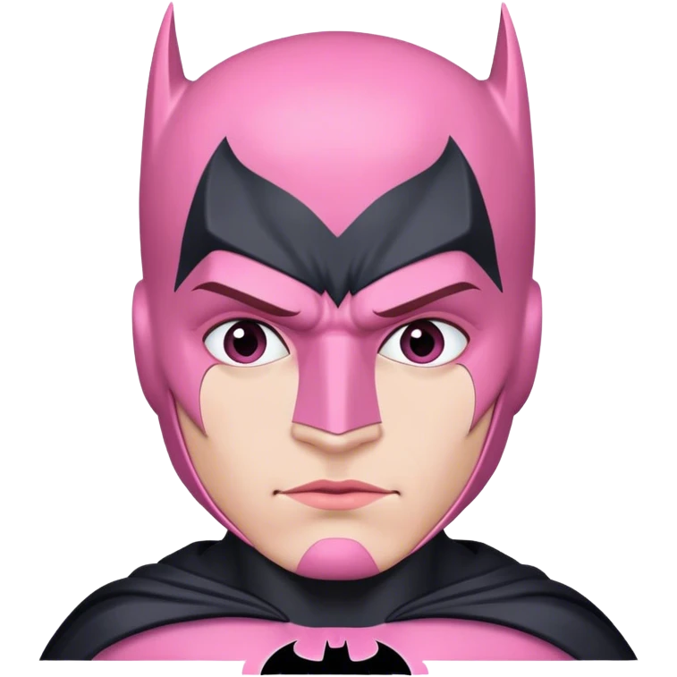 Pink batman  emoji