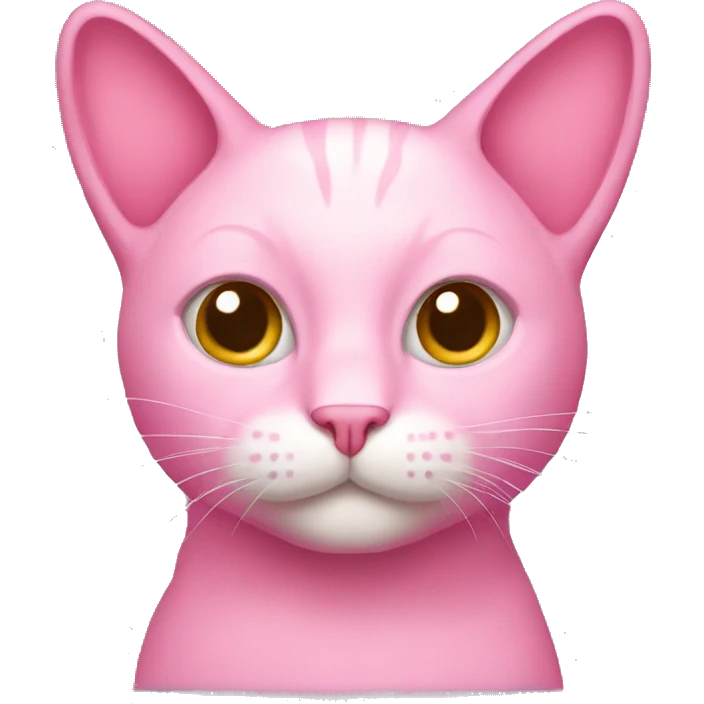 pink cat emoji