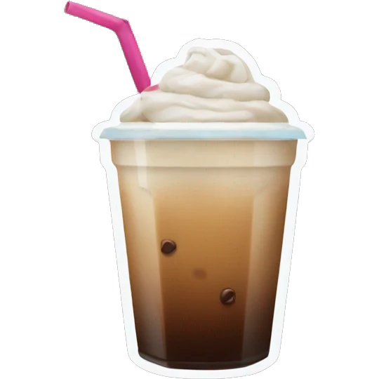 iced coffee emoji