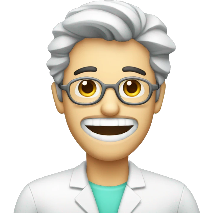 Dentista falso o verdadero emoji