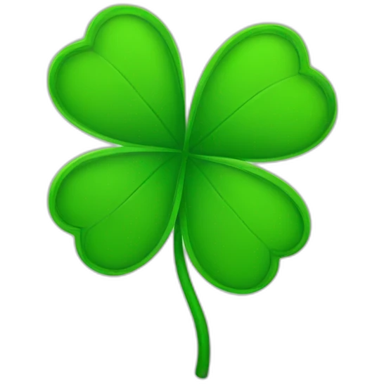 Clover emoji