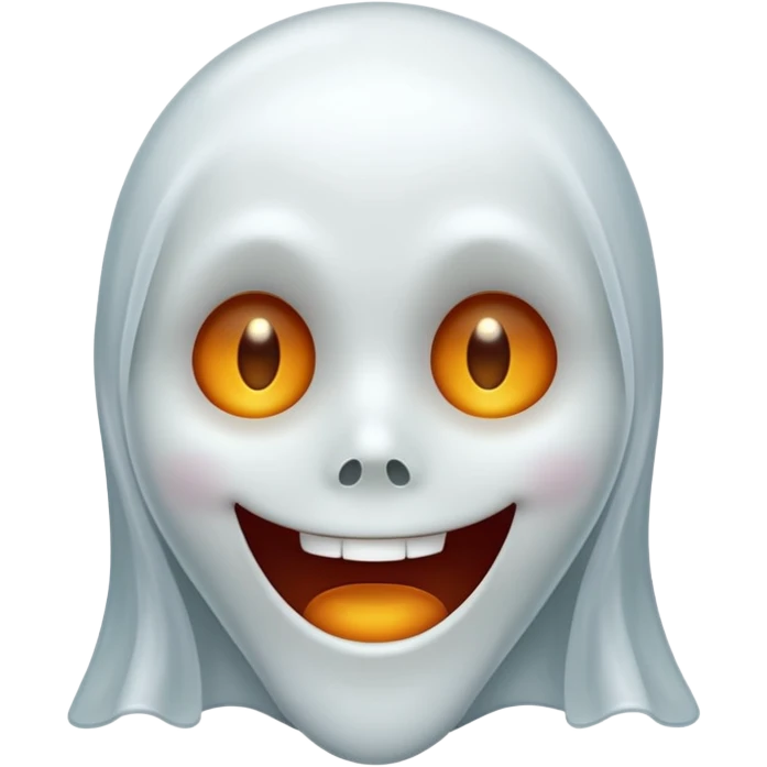 Fantôme qui fait un clair d’œil  emoji