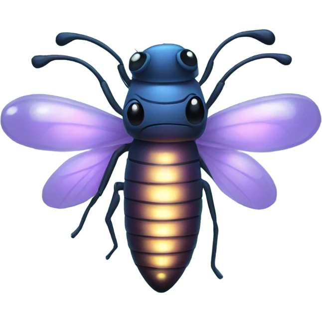 Glowing firefly emoji