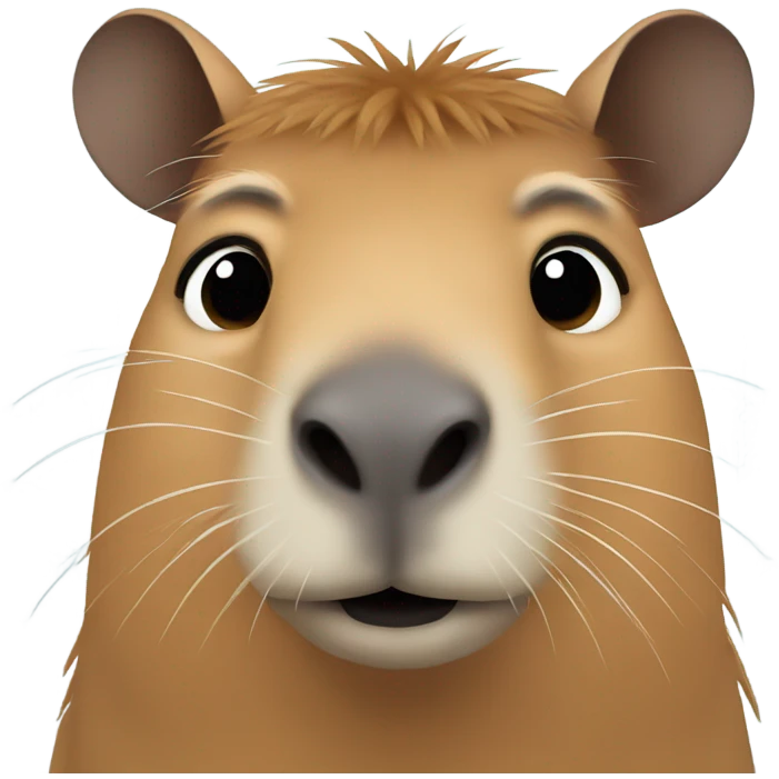 Capybara emoji