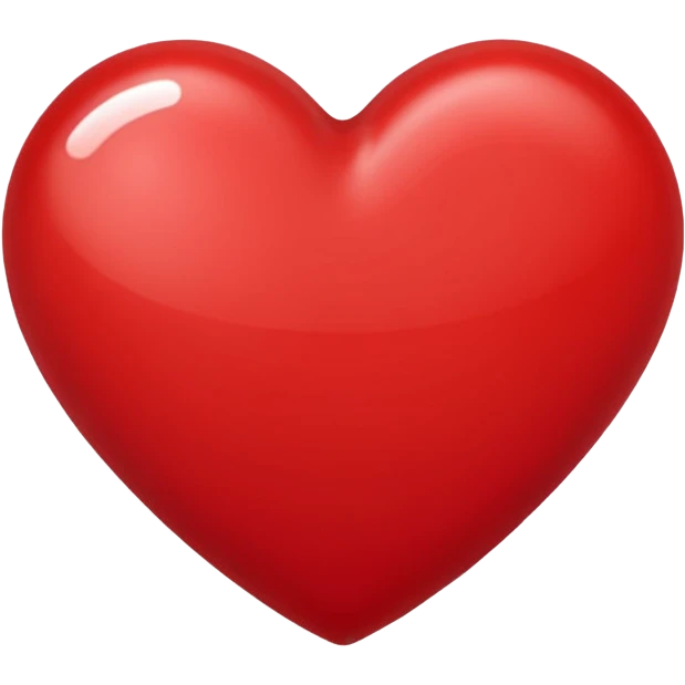 minimalist heart emoji