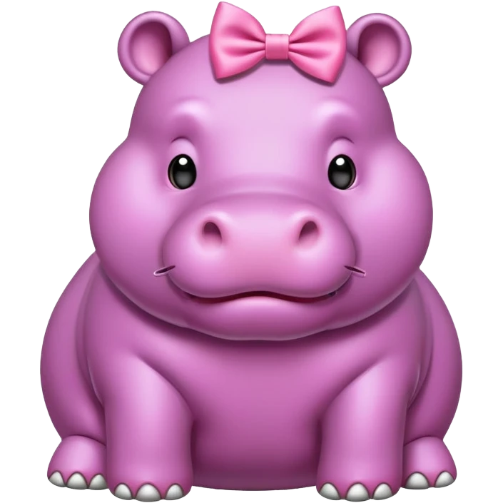 🦛✨🎀 emoji
