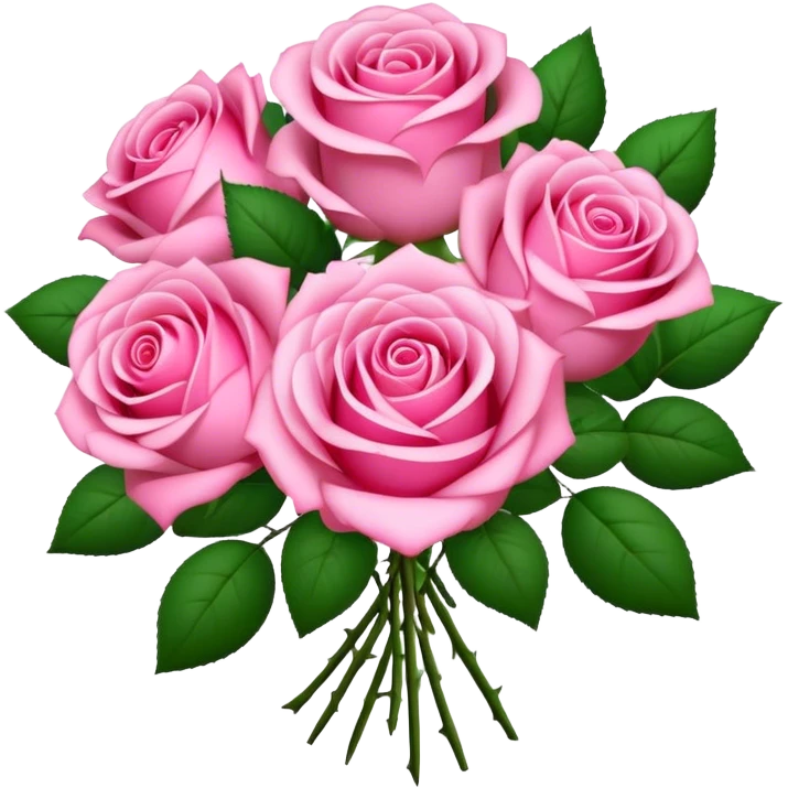 pink bouquet emoji