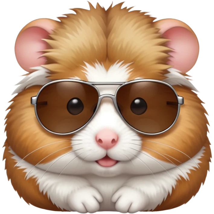 hamster with sunglasses emoji