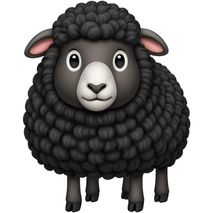 black sheep emoji