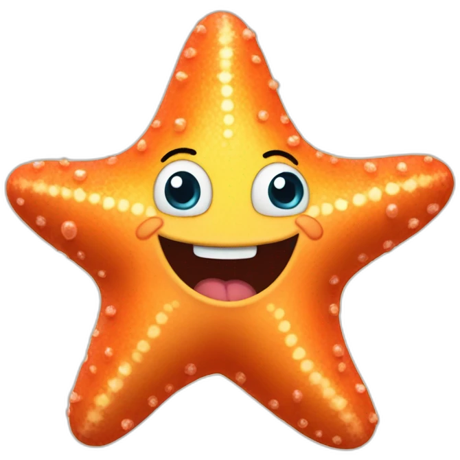 Patrick the starfish from SpongeBob SquarePants emoji