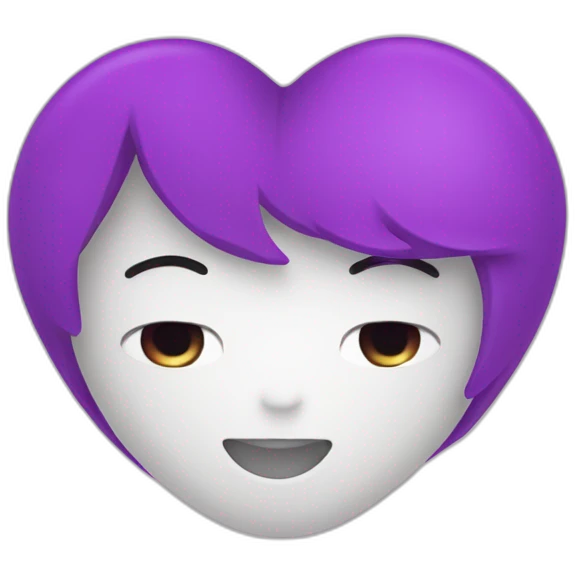 Corazón con la letra “D” en el interior emoji