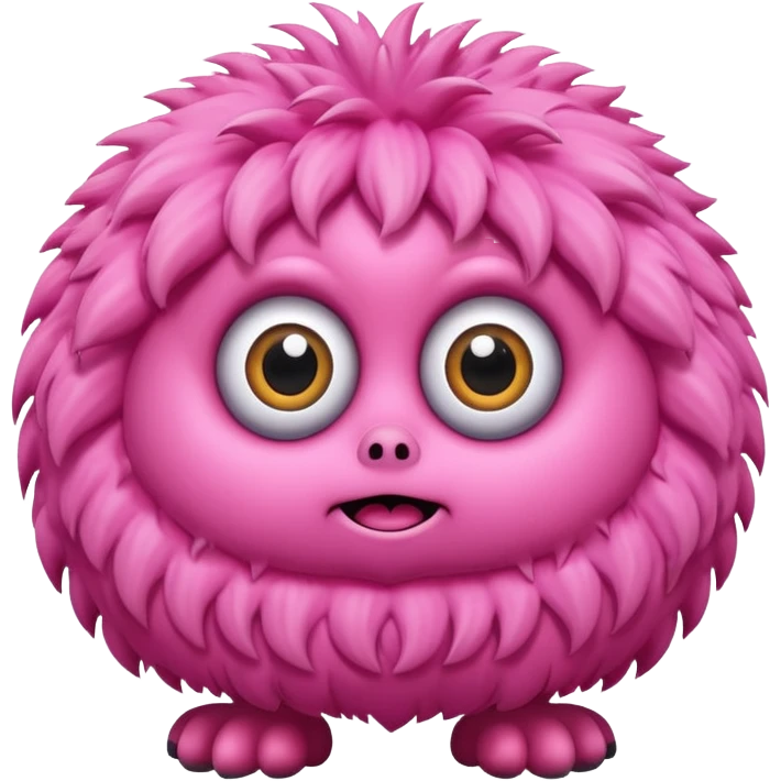 pink cute monster emoji