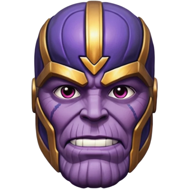 Thanos glow emoji
