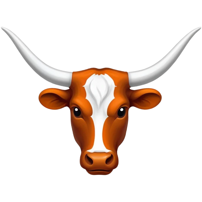 Texas Longhorns logo emoji