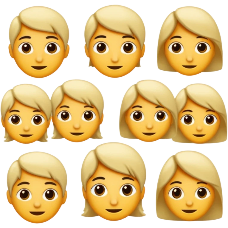  Güzel giyimli Gezen kız arkadaş grubu emoji