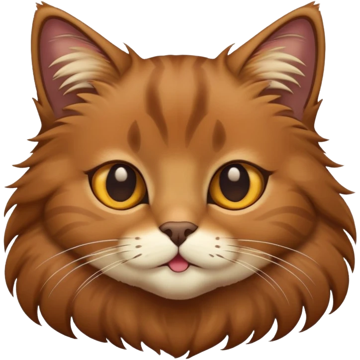 Braune katze emoji
