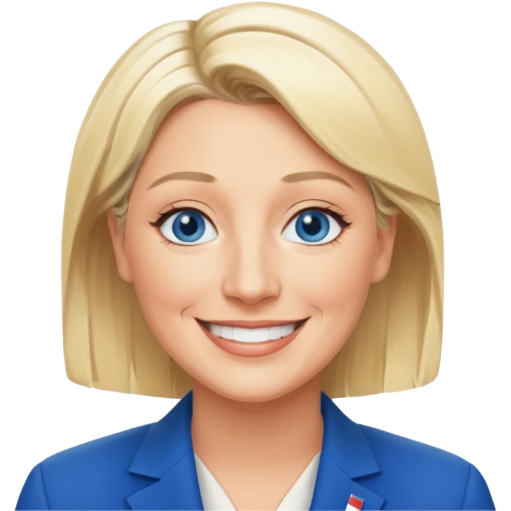Cree moi un emoji marine le pen  emoji
