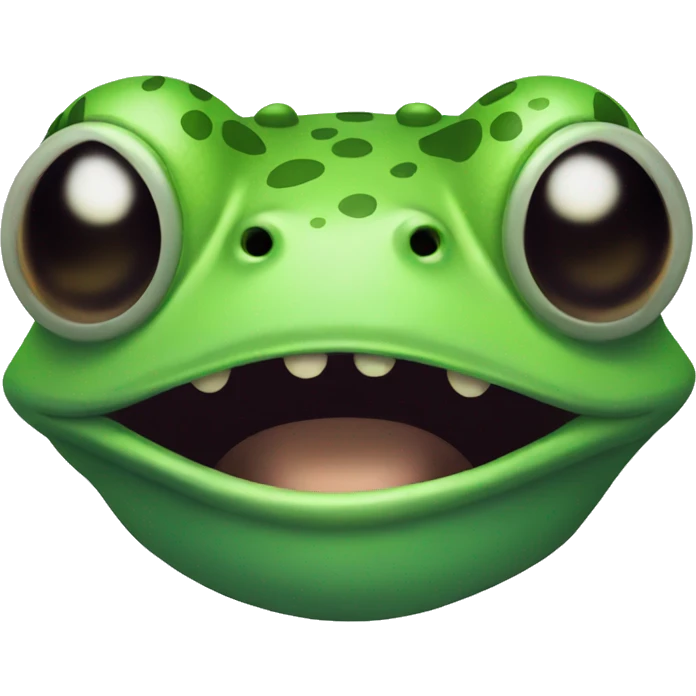 frog alien emoji
