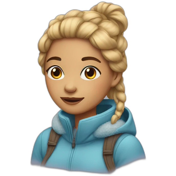 Wintergirl emoji