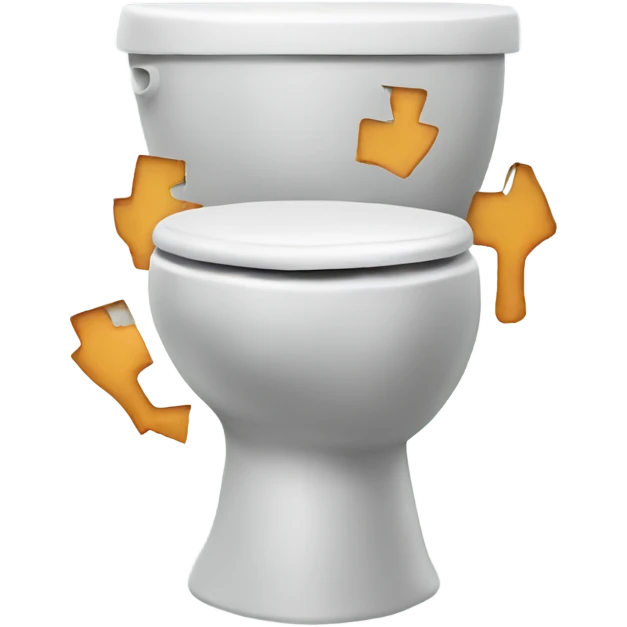 Toilet broken emoji