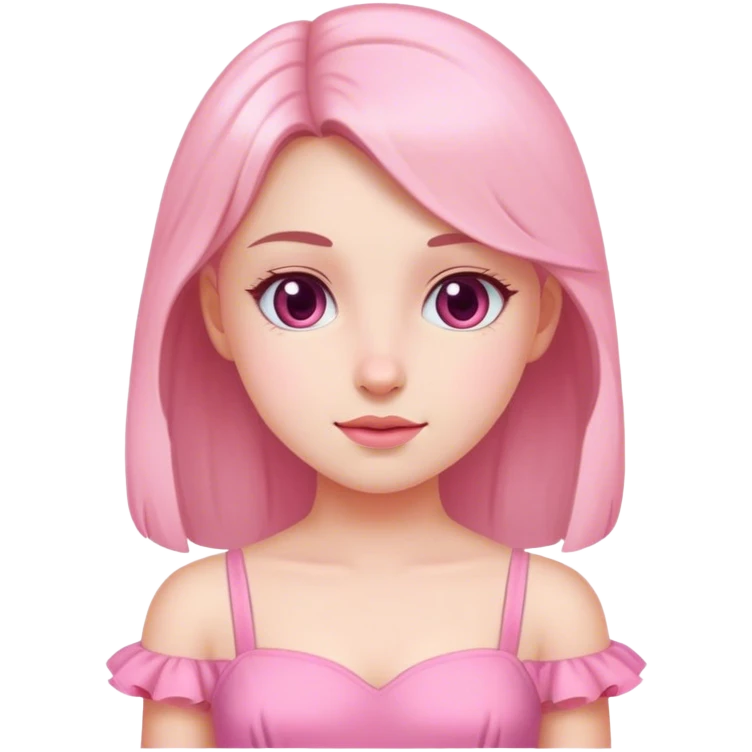 Girly girl emoji