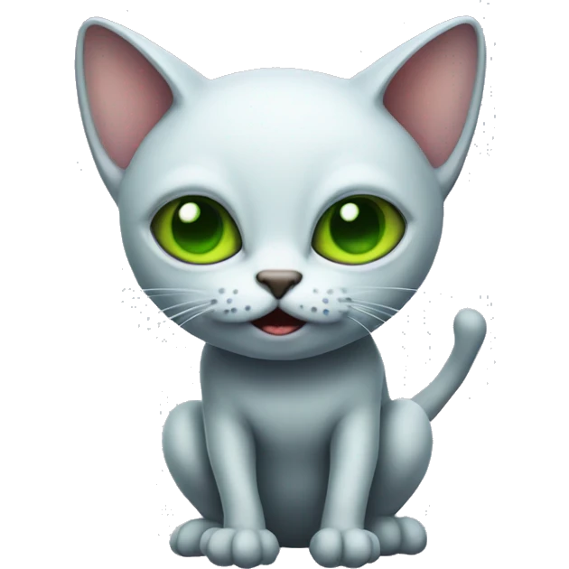 Alien cat emoji