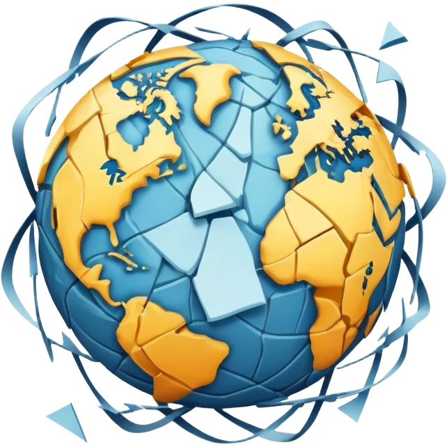 The world unraveling emoji